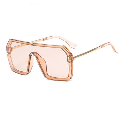 BoldVision Oversize Square Fashion Sunglasses - UV400 Protection