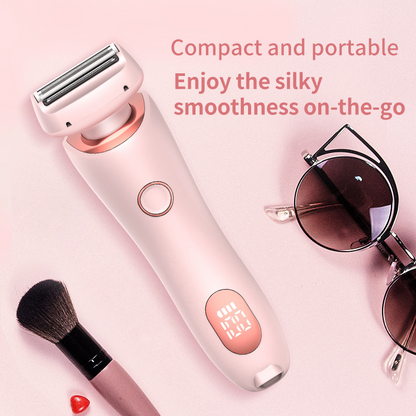 SilkySmooth 2-in-1 Electric Shaver for Women