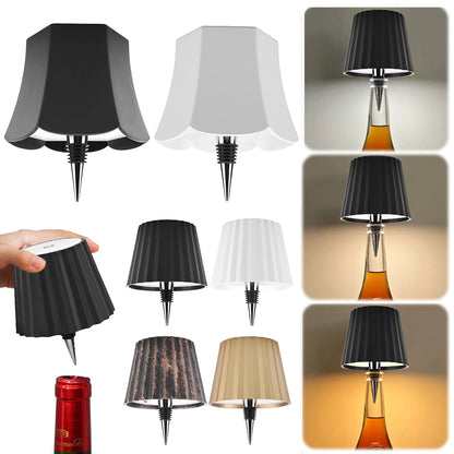 Creative Wireless Wine Bottle Table Lamp