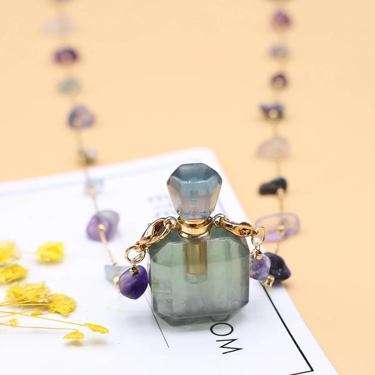 Perfume Bottle Shaped Pendants - Scent Locket