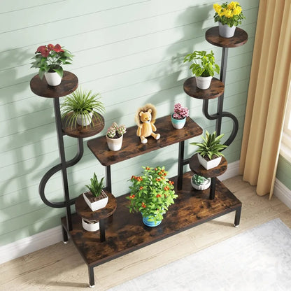 8-Tier Metal Plant Stand