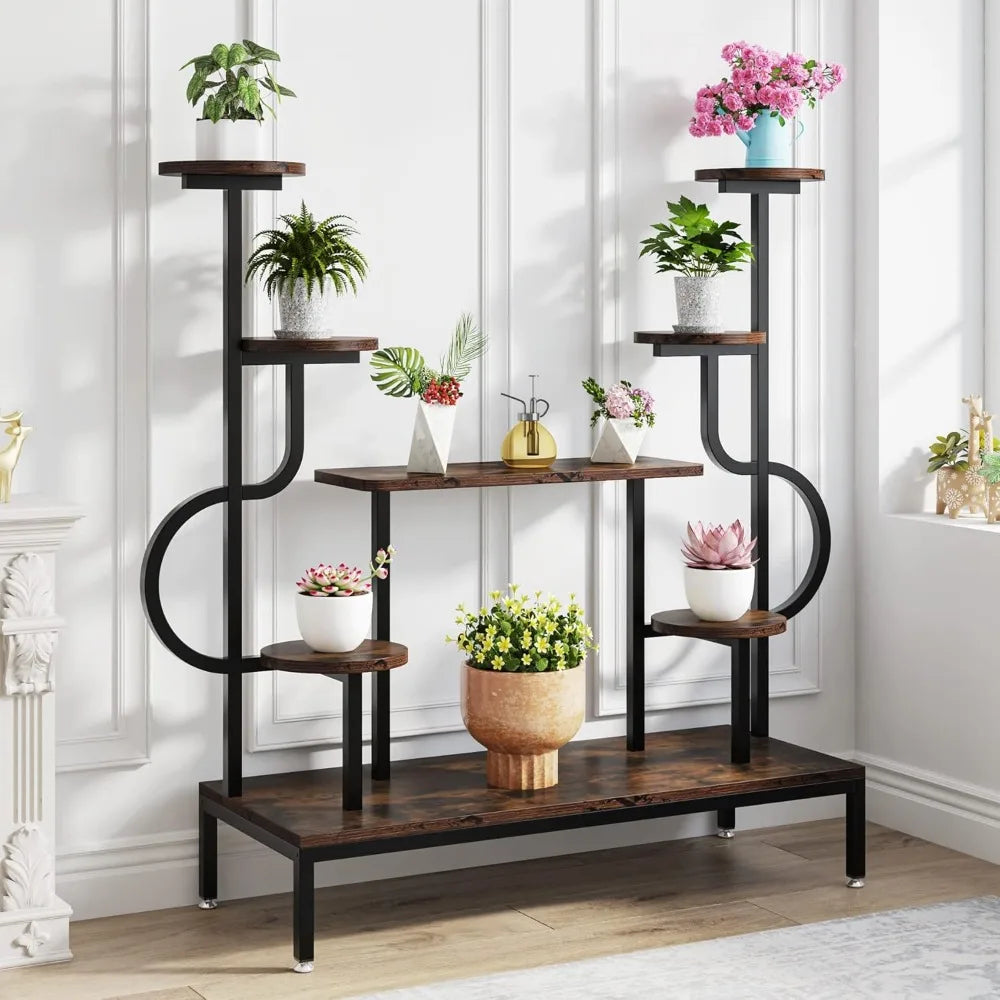 8-Tier Metal Plant Stand