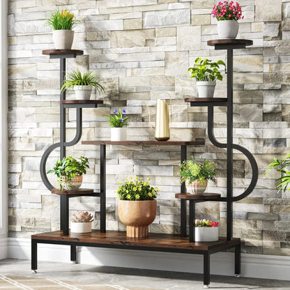 8-Tier Metal Plant Stand