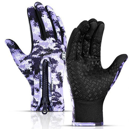 SPEDO Winter Touch Screen Waterproof Full Finger Warm Motorcycle Gloves