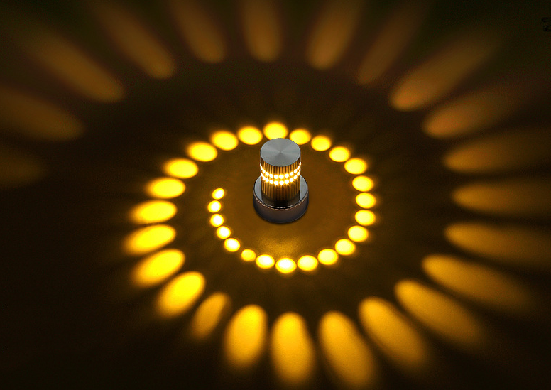 Spiral Modern LED Wall Lights