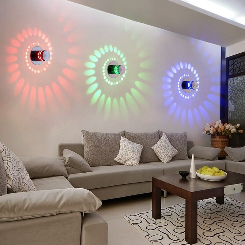 Spiral Modern LED Wall Lights