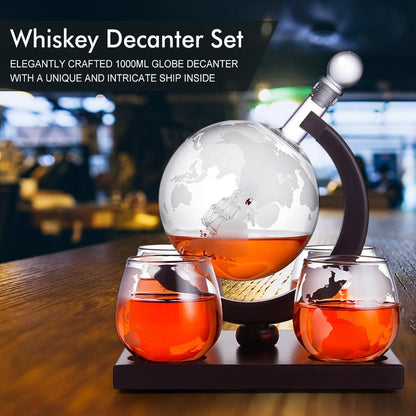 Fermundy Elegant Whisky Decanter Set